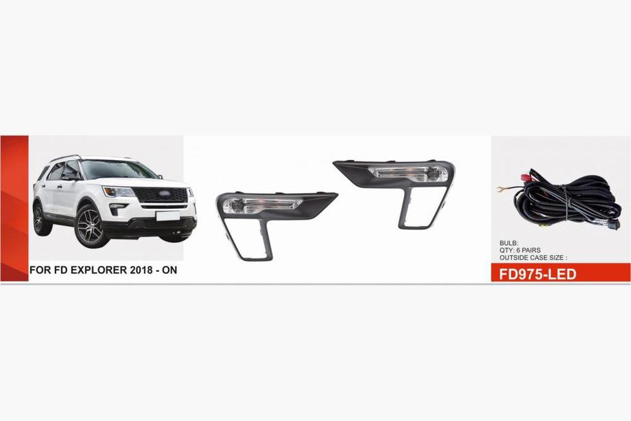 Ford Explorer 2019– Mistlampenset Image