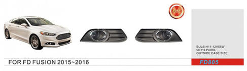 Ford Fusion 2012–2020 Mistlampen (2012-2017, halogeen) foto 1