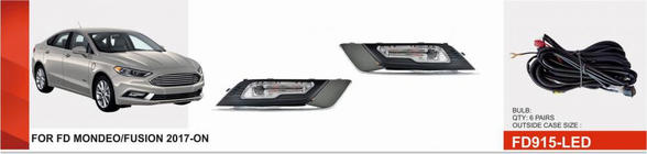 Ford Fusion 2012–2020 Mistlampen (2017+, LED) foto 1