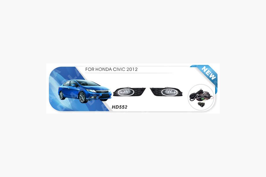 Honda Civic Sedan IX 2011–2016 Mistlampen 2011-2013 (halogeen) Image