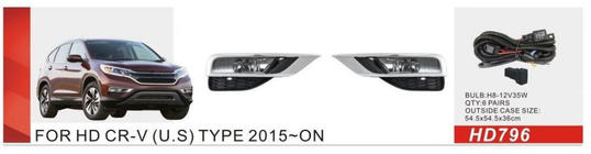 Honda CRV 2012–2016 Mistlampen 2014-2016 US-type (halogeen) foto 1
