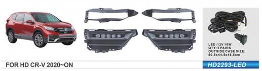 Honda CRV 2017–2022 Mistlampen 2019-2022 US-type (LED V2) foto 1