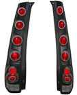 Honda CRV 2001–2006 Achterlichten 2001-2003 (Zwart, 2 stuks) foto 1