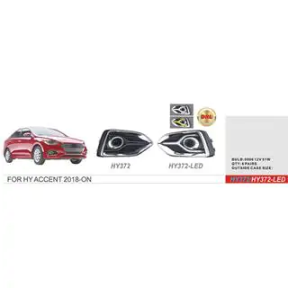Mistlampen (halogeen) Hyundai Accent 2017–2023