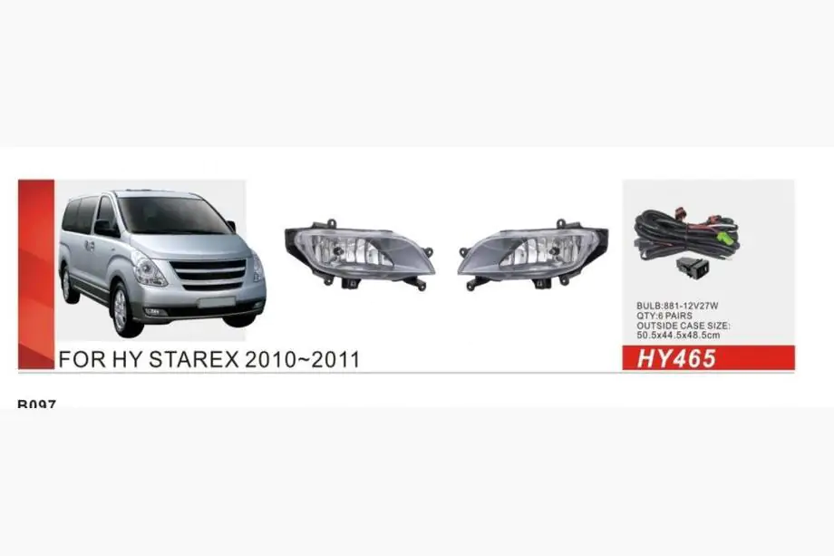 Hyundai H300, H1, Starex 2008–2020 Mistlampen (halogeen) Image