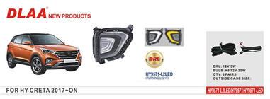 Hyundai Creta 2014–2020 LED-mistlampen foto 1