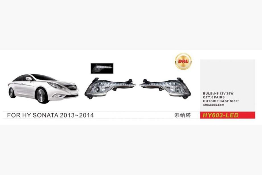 Hyundai Elantra (MD/UD) 2011–2015 LED-mistlampen Image