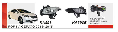 Kia Cerato 3 2013–2018 Mistlampen 2013-2015 (halogeen) foto 1