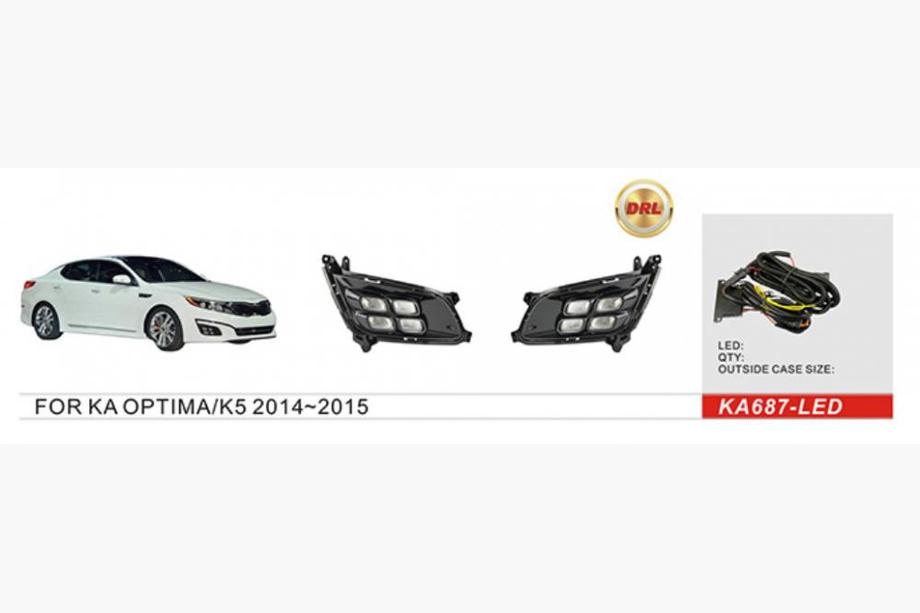 Kia Optima 2010–2016 Mistlampen 2013-2015 (halogeen) Image