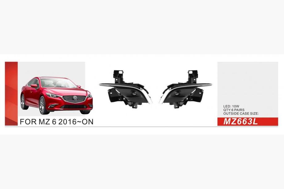 Mazda 6 2012–2024 Mistlampen 2016-2018 (2 stuks, LED) Image
