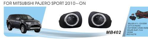Mitsubishi L200 2006–2015 Mistlampen 2011-2015 (2 stuks, halogeen) foto 1