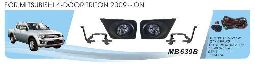 Mitsubishi L200 2006–2015 Mistlampenset 2006-2011 (2 stuks, halogeen) foto 1