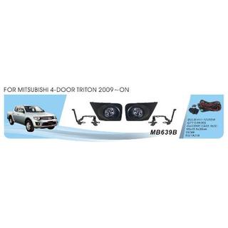 Mistlampenset 2006-2011 (2 stuks, halogeen) Mitsubishi L200 2006–2015