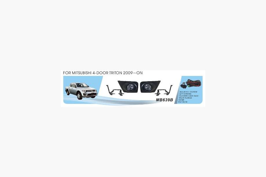 Mitsubishi L200 2006–2015 Mistlampenset 2006-2011 (2 stuks, halogeen) Image