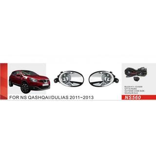 Mistlampen (2 st, halogeen) Nissan Qashqai 2010–2014