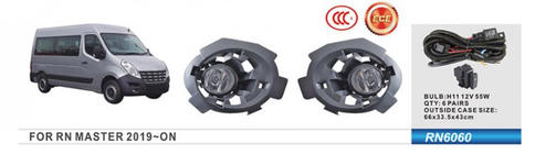 Renault Master 2011–2023 Mistlampen 2015-2020 (2 stuks, halogeen) foto 3