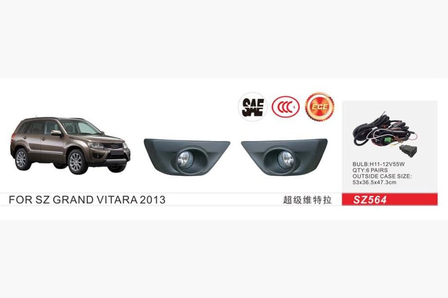 Suzuki Grand Vitara 2005–2017 Mistlampen 2013-2017 (2 stuks, halogeen) Image