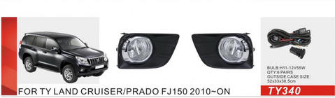 Toyota Land Cruiser Prado 150 2009–2023 Mistlampen 2010-2013 (set van 2, halogeen) foto 1