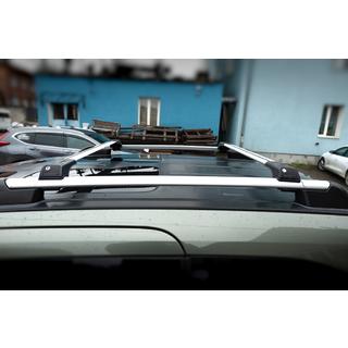 Dakdragers dwarsstangen voor dakrails, afsluitbaar Skybar V1 (2 stuks) Peugeot Partner Tepee 2008–2018 foto 2