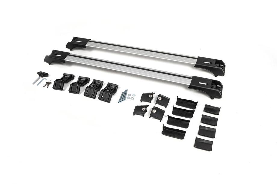 Peugeot Partner Tepee 2008–2018 Dakdragers dwarsstangen voor dakrails, afsluitbaar Skybar V1 (2 stuks) Foto 7