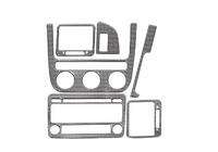 Volkswagen Golf 5 2003–2009 Dashboard sierlijsten (Carbon, kleine set) foto 1