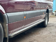 Volkswagen Crafter 2006–2016 DOT-Line side steps (2 stuks, aluminium) Lange wielbasis foto 6