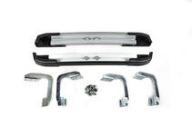 Volkswagen Crafter 2006–2016 DOT-Line side steps achter het wiel (2 stuks, aluminium) Lang foto 3