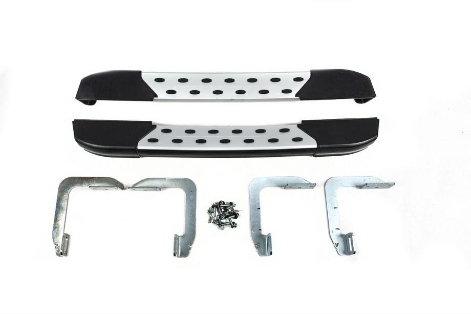 Volkswagen Crafter 2006–2016 DOT-Line side steps achter het wiel (2 stuks, aluminium) Lang Image