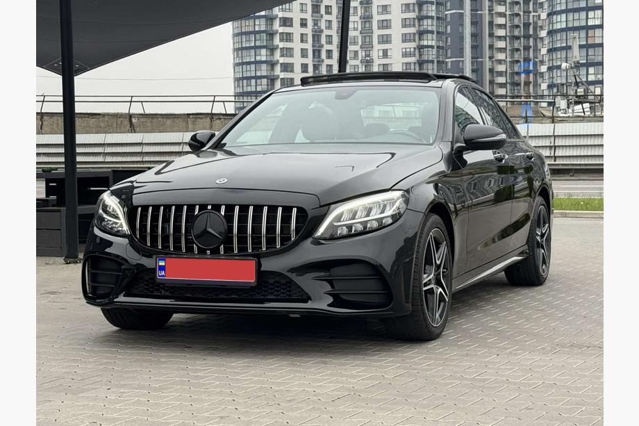 Mercedes C-klasse W205 2014–2021 Voorbumper compleet (AMG Line 2018-2021) Foto 1