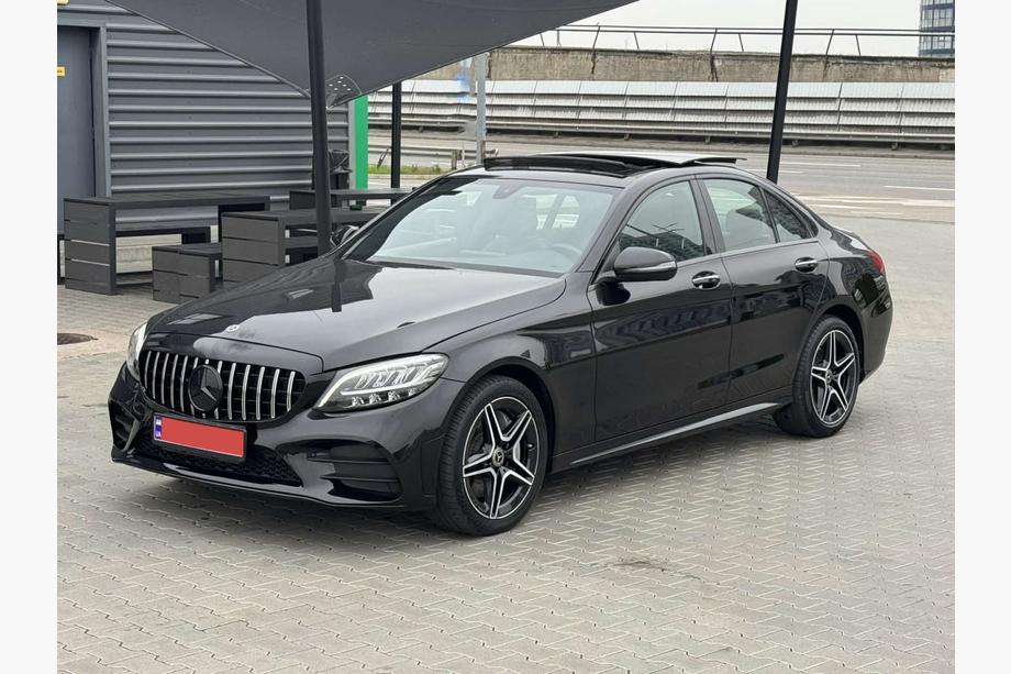 Mercedes C-klasse W205 2014–2021 Voorbumper compleet (AMG Line 2018-2021) Foto 5