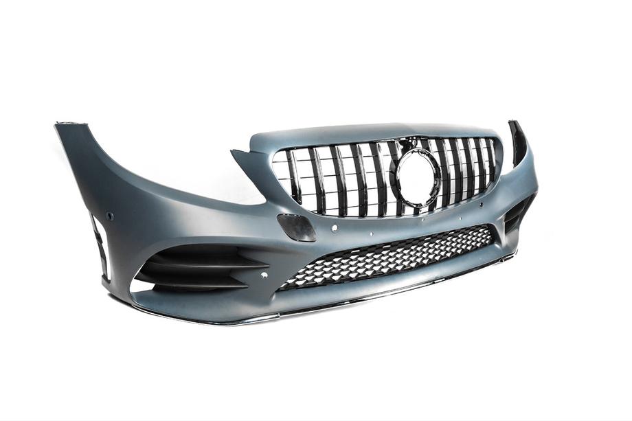 Mercedes C-klasse W205 2014–2021 Voorbumper compleet (AMG Line 2018-2021) Foto 10