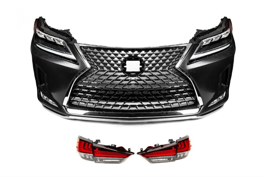 Lexus RX 2016–2022 Faceliftset voor 2021 (bumper, koplampen, achterlichten) Foto 1