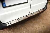 Mercedes Vito/V-klasse W447 2014– OmsaLine achterbumperbescherming Chroom+ABS (RVS) foto 3