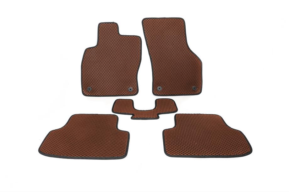 Audi A3 2012–2020 EVA automatten (bruin) Image
