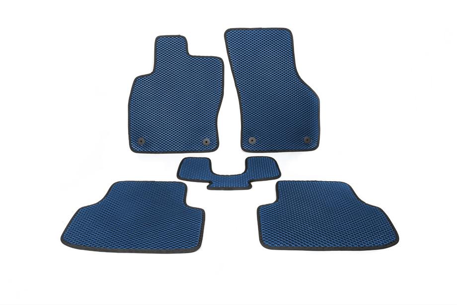 Audi A3 2012–2020 EVA automatten (blauw) Image
