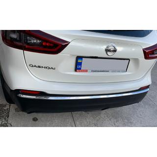 Bumperrand (RVS) Nissan Qashqai 2014–2021 foto 2
