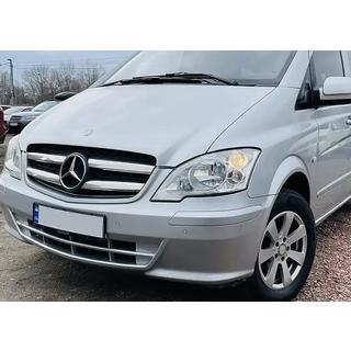 RVS sierlijsten grille-rand 2010-2015 Mercedes Vito W639 2004–2014 foto 3
