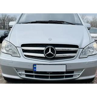 RVS sierlijsten grille-rand 2010-2015 Mercedes Vito W639 2004–2014 foto 1