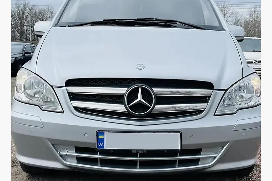 Mercedes Vito W639 2004–2014 RVS sierlijsten grille-rand 2010-2015 Image