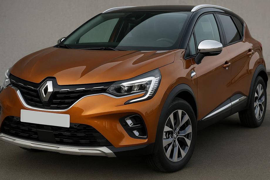 Renault Captur 2019– RVS spiegelkappen (2 stuks) Image