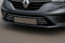 Renault Megane IV 2016–2025 RVS bumperbeschermers 2021+ (7-delig) foto 1
