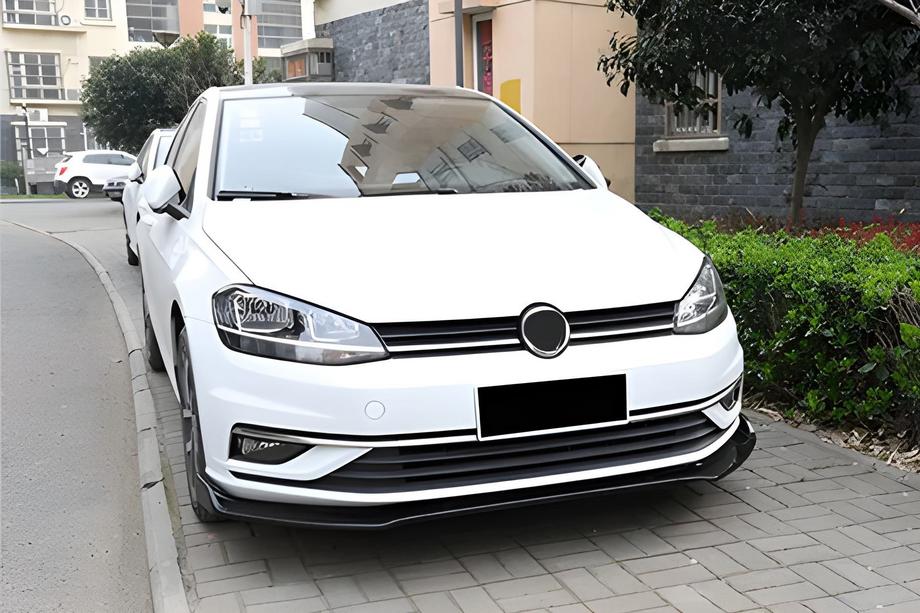 Volkswagen Golf 7/E-Golf 2012–2020 Frontbumper lip (voor originele bumper, 2017-2020, ABS-kunststof) Foto 2