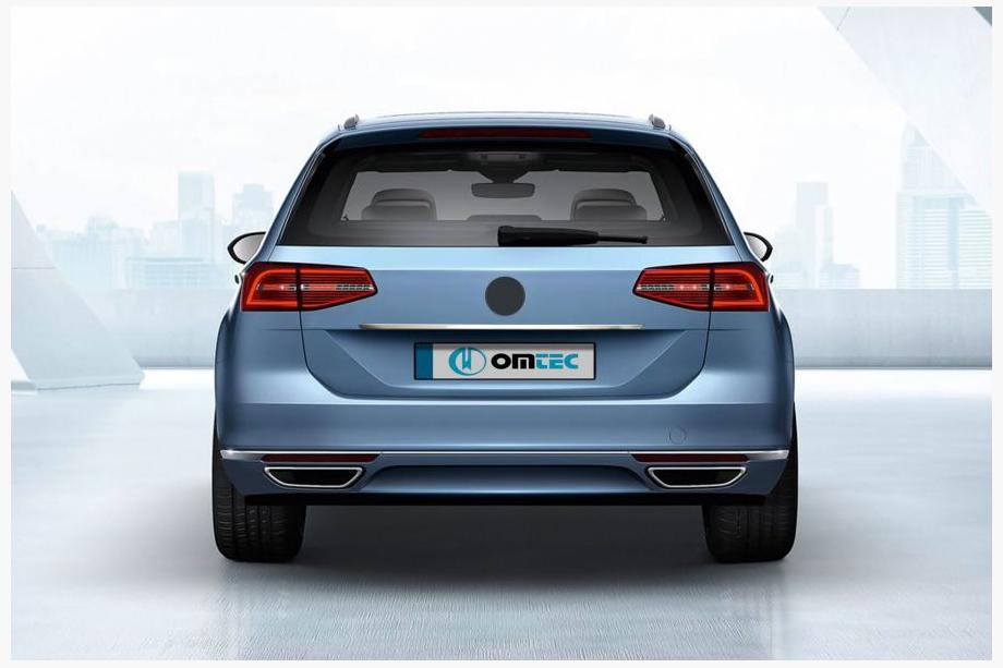 Volkswagen Passat B8 2015–2023 RVS sierlijst boven kenteken SW (OmsaLine) Image