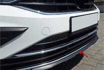 Volkswagen Tiguan 2016–2023 RVS bumperbeschermer voorbumper 2020+ foto 1