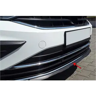 RVS bumperbeschermer voorbumper 2020+ Volkswagen Tiguan 2016–2023 foto 1
