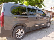 Peugeot Partner/Rifter 2019– RVS sierlijsten voor schuifdeur (2 stuks) foto 1
