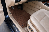 BMW 7-serie E38 1994–2001 Vloermatten (EVA, bruin) foto 1