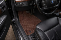 BMW 7-serie E65/66 2001–2008 Vloermatten E65 (EVA, bruin) foto 1