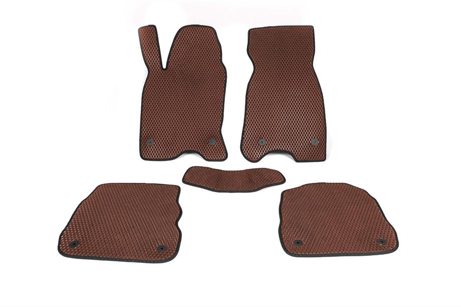 Audi A6 C5 2001–2004 EVA automatten (bruin) Image
