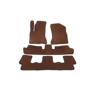 EVA automatten (3 rijen, bruin) Citroen C-4 Picasso 2006–2013 foto 1